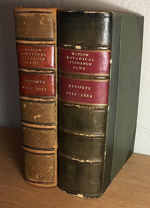 [Annual reports of the] Watson Botanical Exchange Club. 1884-1934; bound as 2 volumes