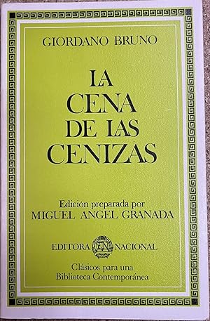 Imagen del vendedor de LA CENA DE LAS CENIZAS a la venta por Ababol libros y regalos