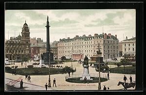 Bild des Verkufers fr Postcard Glasgow, St. Georges Square zum Verkauf von Bartko-Reher