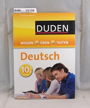 Bild des Verkufers fr Wissen - ben - Testen: Deutsch 10. Klasse zum Verkauf von Die Bchertruhe