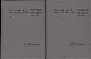 Bild des Verkäufers für Hitler, Mein Kampf. Eine kritische Edition. 2 Bände [komplett]. zum Verkauf von Antiquariat Lenzen