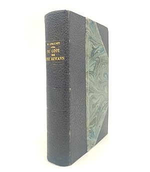 Image du vendeur pour Du Côté de chez Swann mis en vente par Librairie La Sardine Ambulante - Livres rares et anciens