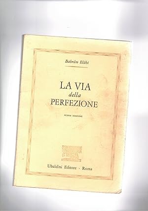 Seller image for La via della perfezione, l'insegnamento di Nur 'Ali Elahi. for sale by Libreria Gull