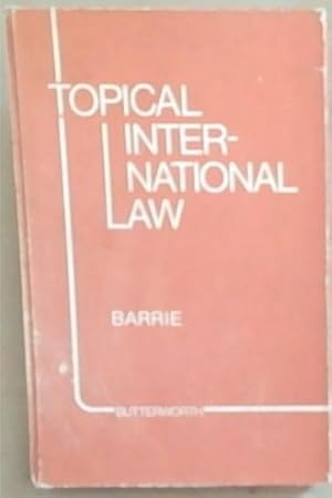 Bild des Verkufers fr Topical International Law zum Verkauf von Chapter 1