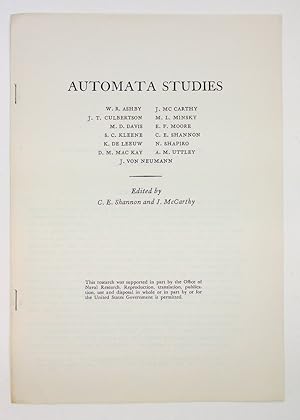 Immagine del venditore per A Universal Turing Machine with Two Internal States venduto da Kuenzig Books ( ABAA / ILAB )