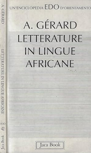 Bild des Verkufers fr Letterature in lingue africane zum Verkauf von Biblioteca di Babele