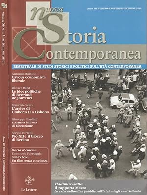 Bild des Verkufers fr Nuova storia contemporanea anno XIV n 6 2010 Bimestrale di studi storici e politici sull'et contemporanea zum Verkauf von Biblioteca di Babele