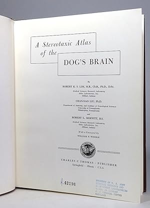 Bild des Verkufers fr A Stereotaxic Atlas of the Dog's Brain. zum Verkauf von Librarium of The Hague