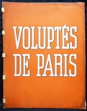 Image du vendeur pour Volupts de Paris. mis en vente par Antiquariat Haufe & Lutz