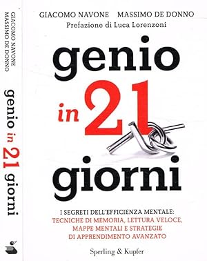 Seller image for Genio in 21 giorni for sale by Biblioteca di Babele