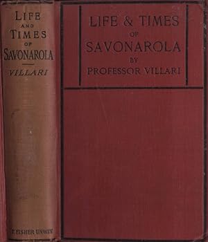 Seller image for Life & Times of Savonarola for sale by Biblioteca di Babele