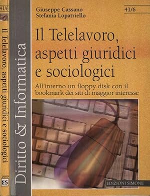 Bild des Verkufers fr Il Telelavoro, aspetti giuridici e sociologici zum Verkauf von Biblioteca di Babele