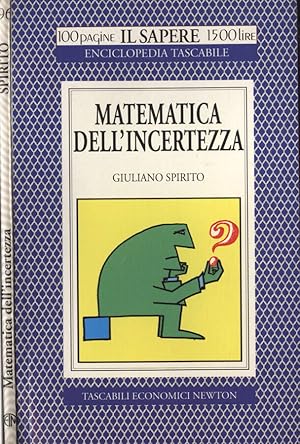 Bild des Verkufers fr Matematica dell' incertezza zum Verkauf von Biblioteca di Babele