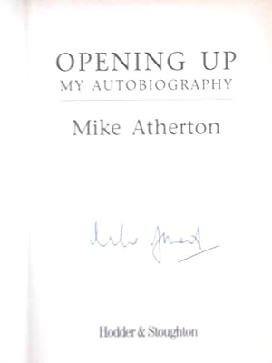 Bild des Verkufers fr Opening Up: My Autobiography zum Verkauf von World of Rare Books