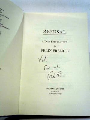 Image du vendeur pour Refusal mis en vente par World of Rare Books