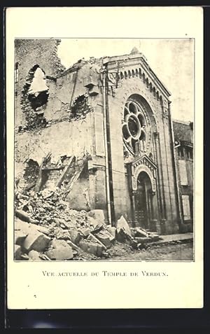 Ansichtskarte Verdun, Vue Actuelle du Temple, Synagoge