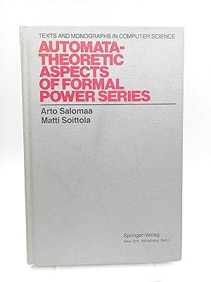 Automata-theoretic aspects of formal power series