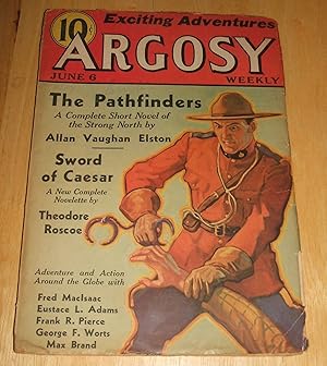 Image du vendeur pour Argosy Weekly June 6th, 1936 // The Photos in this listing are of the magazine that is offered for sale mis en vente par biblioboy