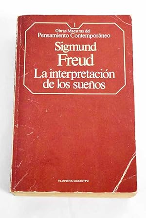 Imagen del vendedor de La interpretacin de los sueos a la venta por Alcan Libros