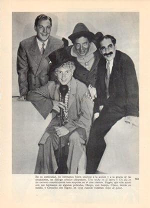 Imagen del vendedor de LAMINA V36526: Los hermanos Marx en 1933 a la venta por EL BOLETIN