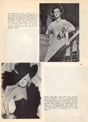 Image du vendeur pour LAMINA V36527: Bette Davis en La loba y Mae West mis en vente par EL BOLETIN