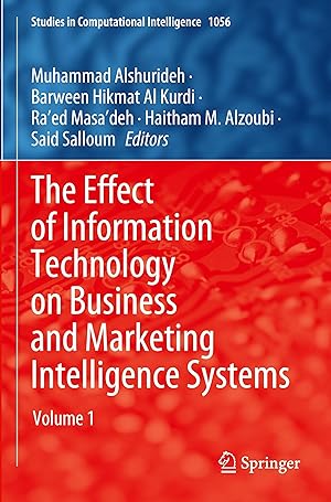 Imagen del vendedor de The Effect of Information Technology on Business and Marketing Intelligence Systems a la venta por moluna