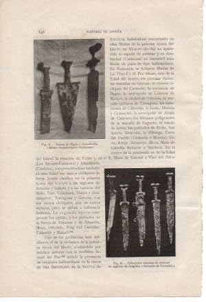 Bild des Verkufers fr LAMINA V36988: Espadas de antenas de Aguila de Anguita zum Verkauf von EL BOLETIN
