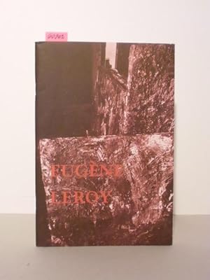Seller image for Eugne Leroy. Bilder und Zeichnungen. Katalog zur 22. Ausstellung 8. September 1994. for sale by Kunstantiquariat Rolf Brehmer
