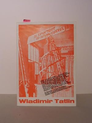 Bild des Verkufers fr Wladimir Tatlin 1885 - 1953. Katalog zur Ausstellung im Kunstverein Mnchen 22. Jan. - 8. Mrz 1970. zum Verkauf von Kunstantiquariat Rolf Brehmer