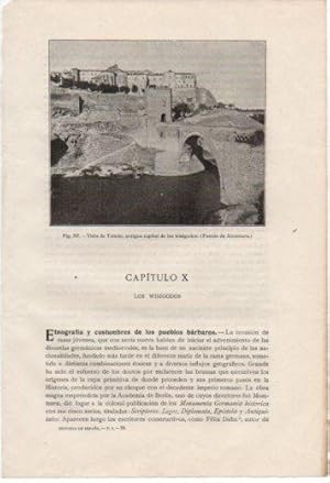 Bild des Verkufers fr LAMINA V37077: Vista de Toledo zum Verkauf von EL BOLETIN