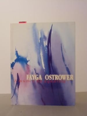 Seller image for Fayga Ostrower - A musica da aquarela. for sale by Kunstantiquariat Rolf Brehmer