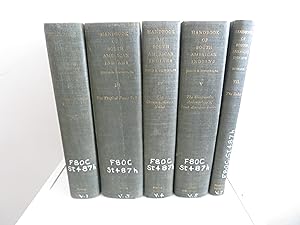 Bild des Verkufers fr Handbook of South American Indians - 5 Volumes zum Verkauf von David R. Smith - Bookseller