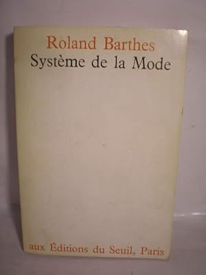 Image du vendeur pour Systme de la Mode mis en vente par Librera Antonio Azorn