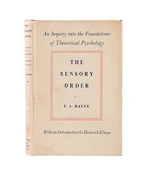 Bild des Verkufers fr The Sensory Order. An Inquiry into the Foundations of Theoretical Psychology zum Verkauf von Maggs Bros. Ltd ABA, ILAB, PBFA, BA