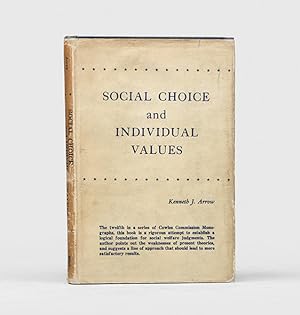 Bild des Verkufers fr Social Choice and Individual Values. zum Verkauf von Peter Harrington.  ABA/ ILAB.