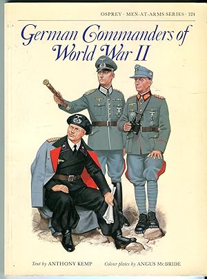 German Commanders of World War II (Osprey Men-at-Arms Series No. 124)