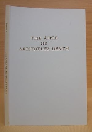 Image du vendeur pour The Apple Or Aristotle's Death - De Pomo Sive De Morte Aristotilis mis en vente par Eastleach Books