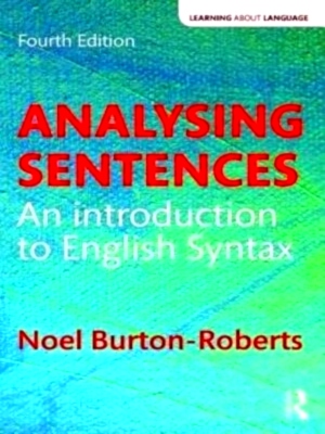 Imagen del vendedor de Analysing Sentences Introduction to English Syntax Special Collection a la venta por Collectors' Bookstore