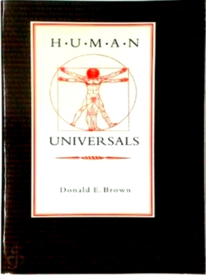 Imagen del vendedor de Human Universals Special Collection a la venta por Collectors' Bookstore