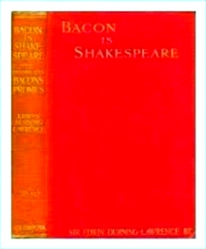 Bild des Verkufers fr Bacon in Shake-speare Together with a Reprint of Bacon's Promus of Formularies and Elegancies Collated, with the Original MS. by the late F. Bickley and revised by F. Herbert, of the British Museum. Special Collection zum Verkauf von Collectors' Bookstore