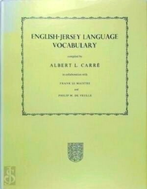 Bild des Verkufers fr English-Jersey Language Vocabulary Special Collection zum Verkauf von Collectors' Bookstore