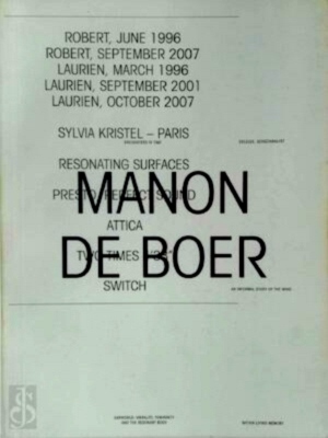 Imagen del vendedor de Manon de Boer Special Collection a la venta por Collectors' Bookstore