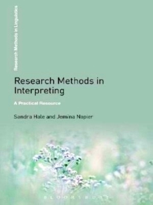 Bild des Verkufers fr Research Methods in Interpreting A Practical Resource Special Collection zum Verkauf von Collectors' Bookstore