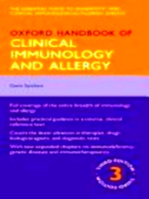 Bild des Verkufers fr Oxford Handbook of Clinical Immunology and Allergy Special Collection zum Verkauf von Collectors' Bookstore