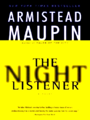 Seller image for The Night Listener A Novel Special Collection for sale by Collectors' Bookstore