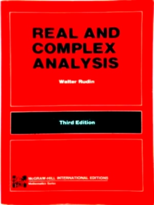 Seller image for Real and Complex Analysis Mathematics Series Special Collection for sale by Collectors' Bookstore