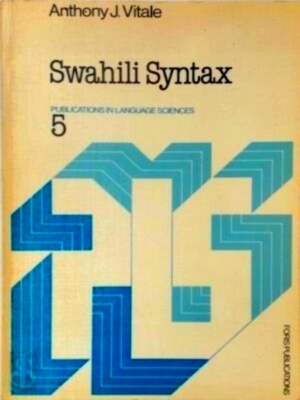 Bild des Verkufers fr Swahili Syntax Special Collection zum Verkauf von Collectors' Bookstore