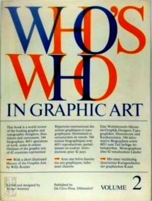 Bild des Verkufers fr Who's who in Graphic Art - Volume 2 Special Collection zum Verkauf von Collectors' Bookstore