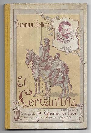 Cervantista, El. 2 vols. Método gráfico de lectura dedicatoria autografa del autor 1927