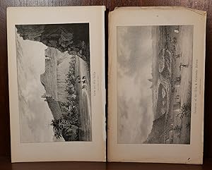 2 Lithographs from 1848 Gila & Colorado Rivers Arizona